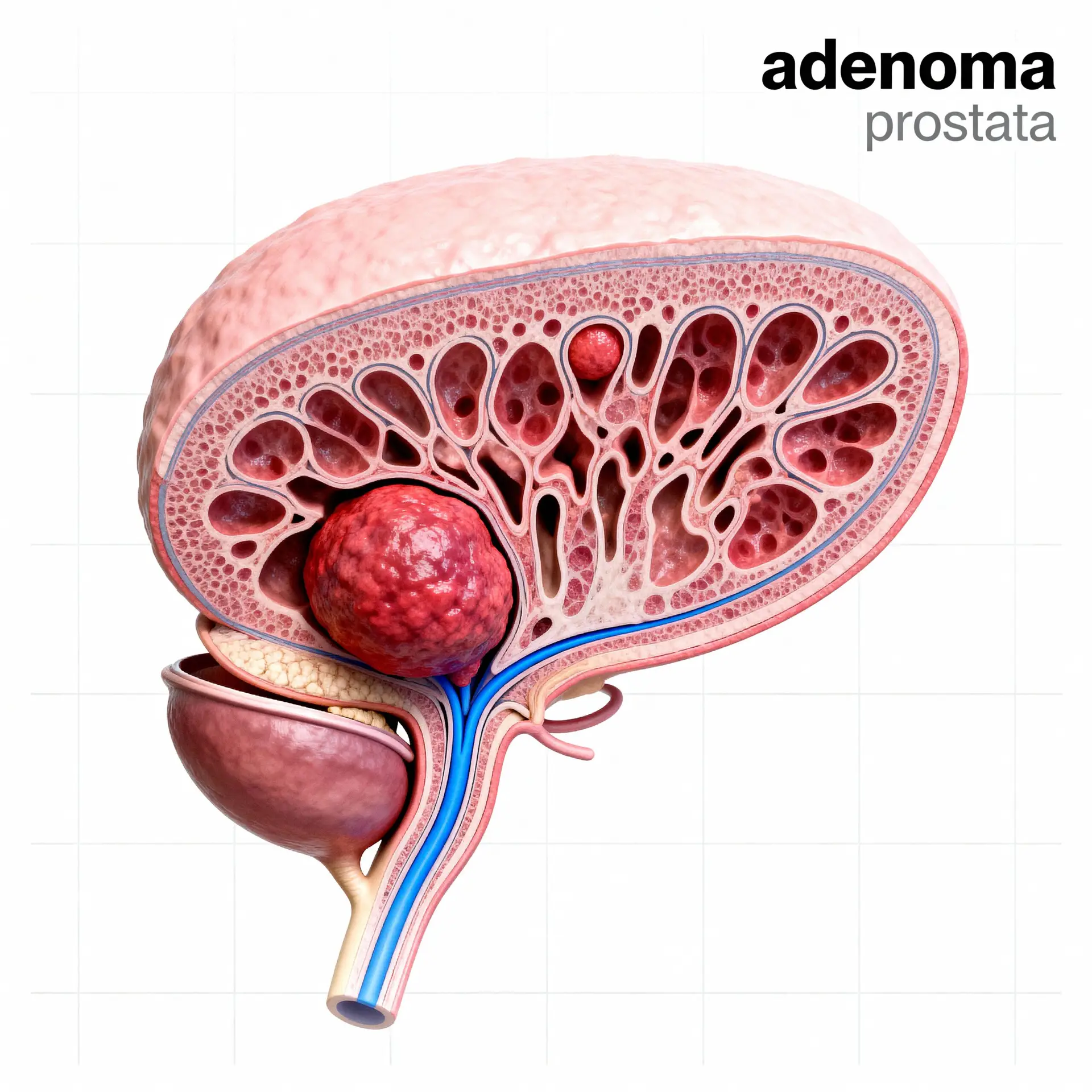 Immagine illustrativa sulla prostata - salute della prostata
