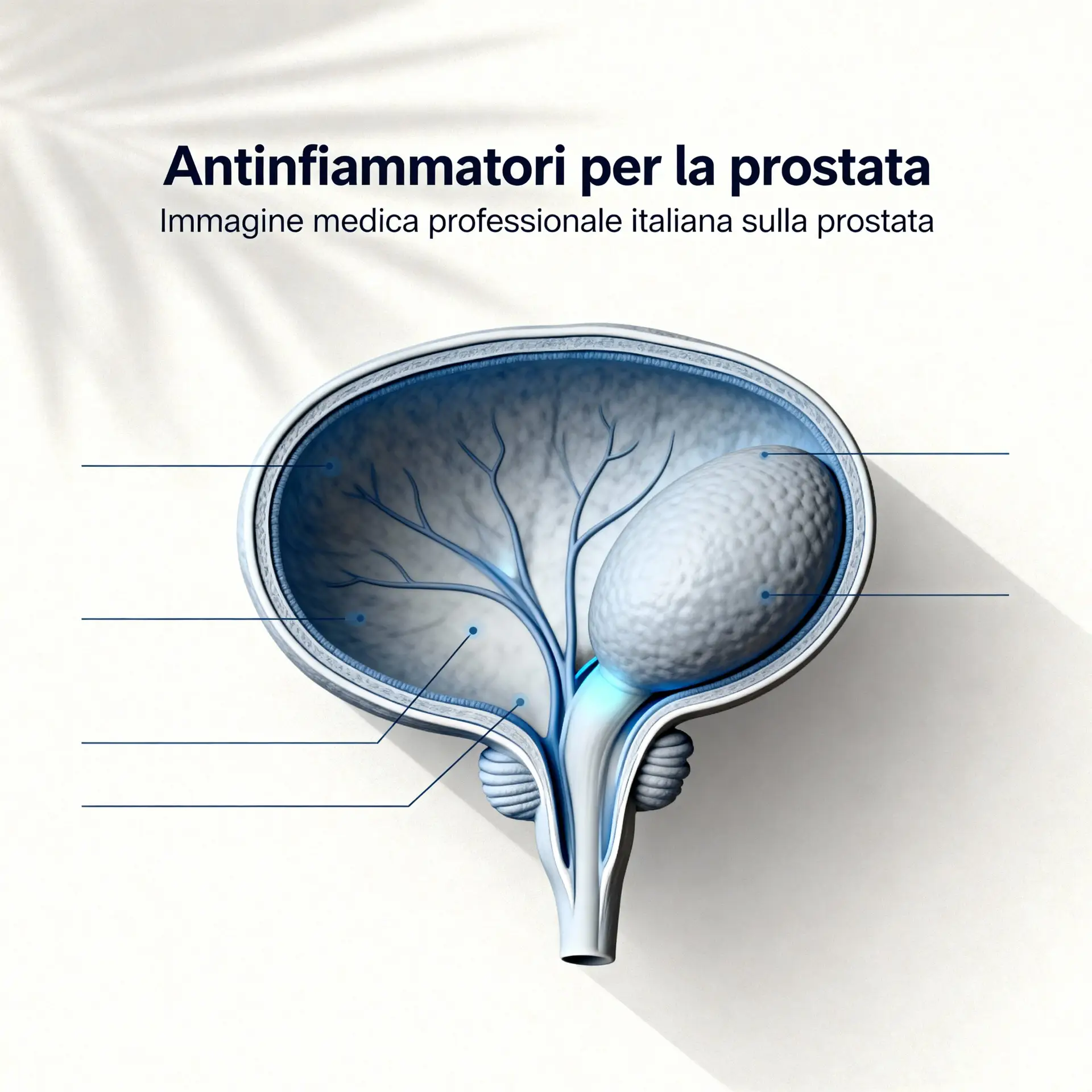 Immagine illustrativa sulla prostata - salute della prostata