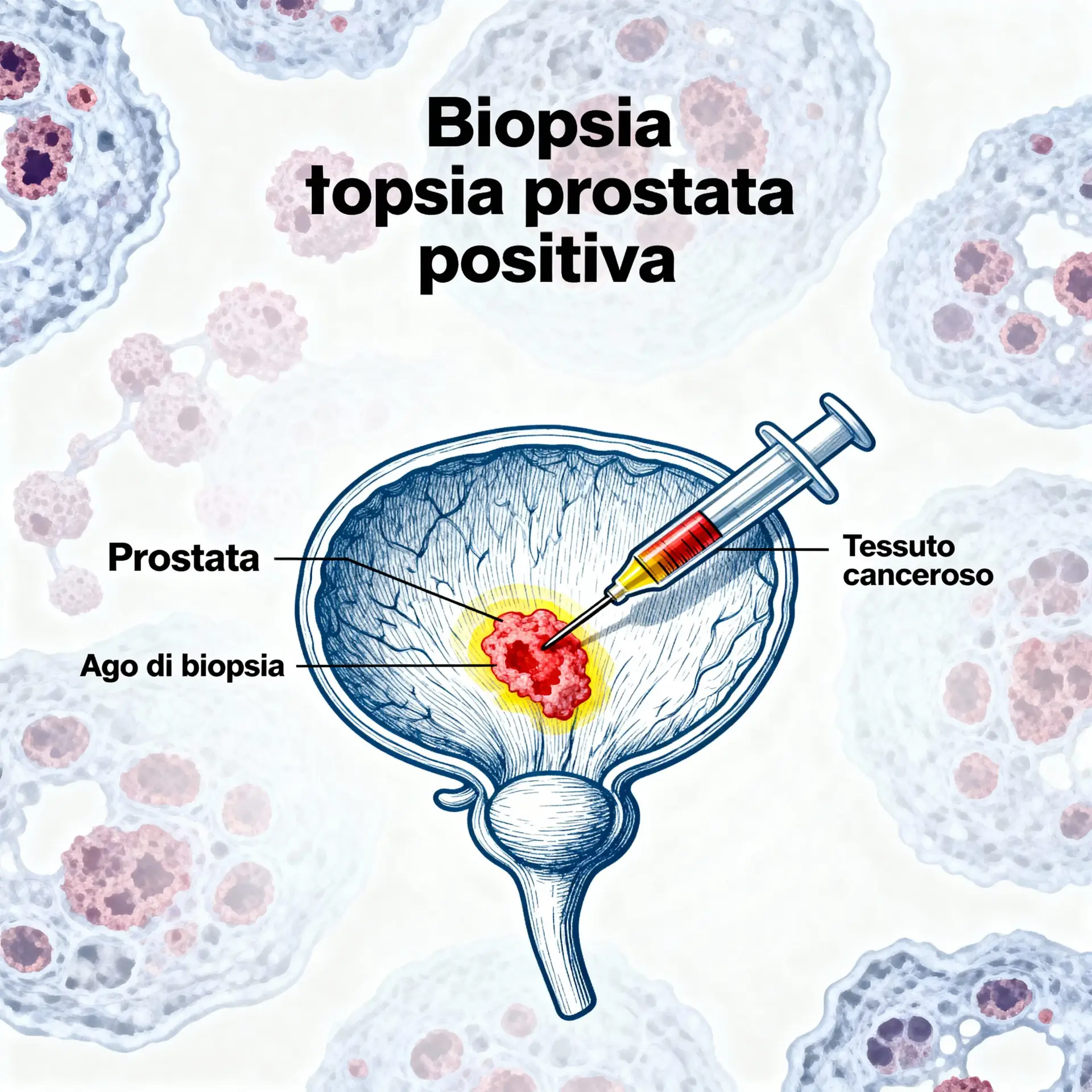 Immagine illustrativa sulla prostata - salute della prostata