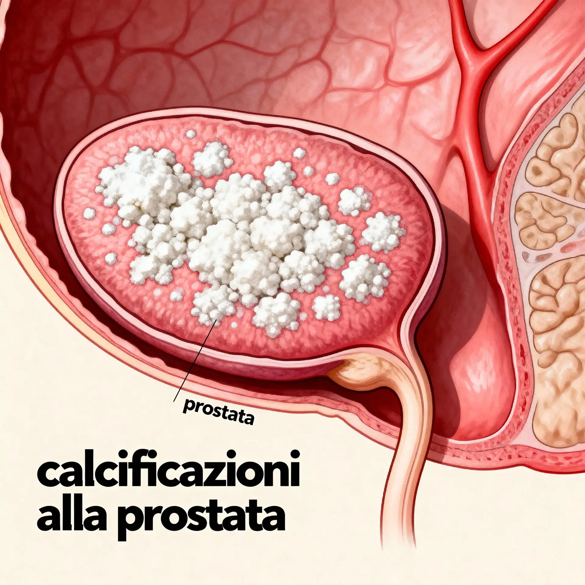 Immagine illustrativa sulla prostata - salute della prostata