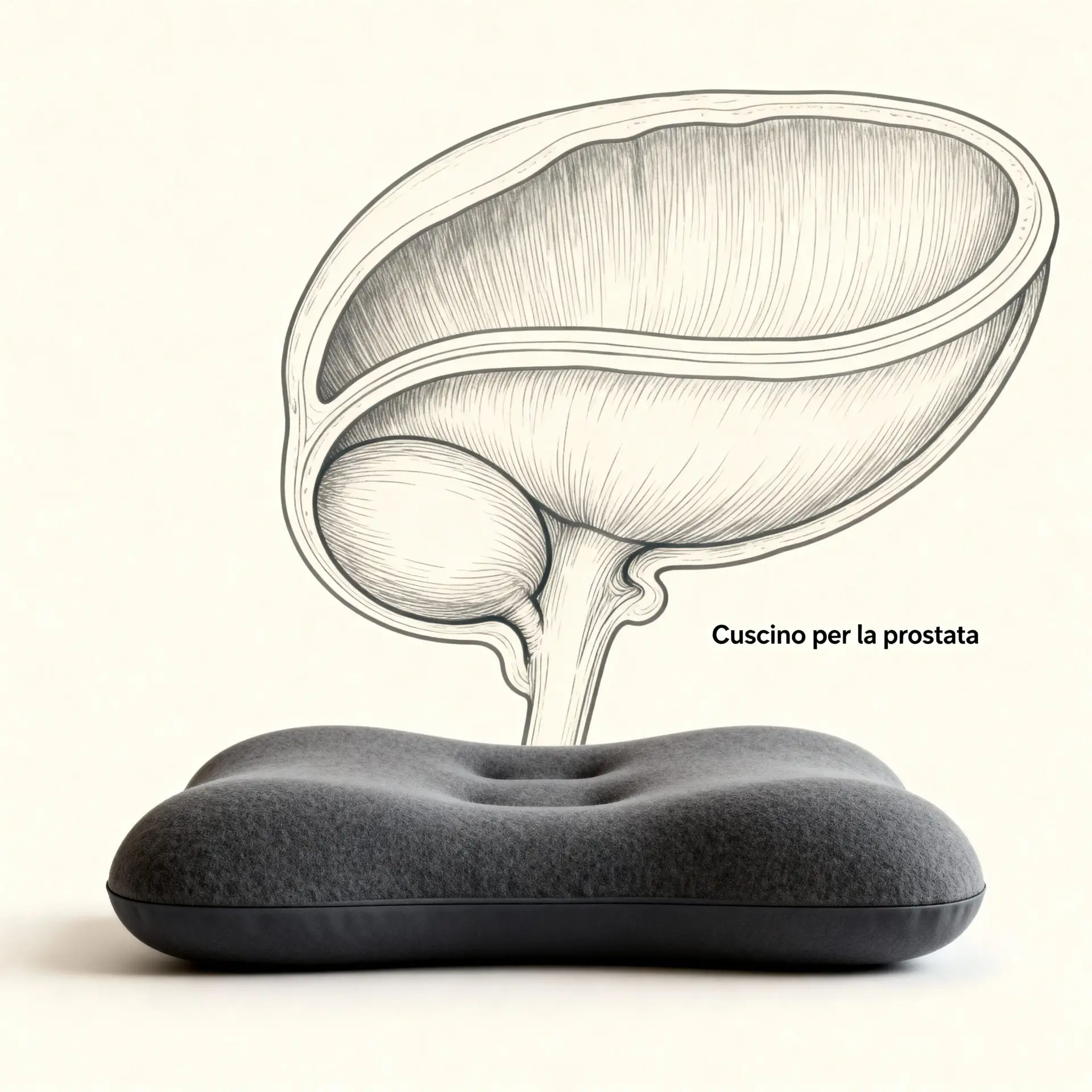 Immagine illustrativa sulla prostata - salute della prostata