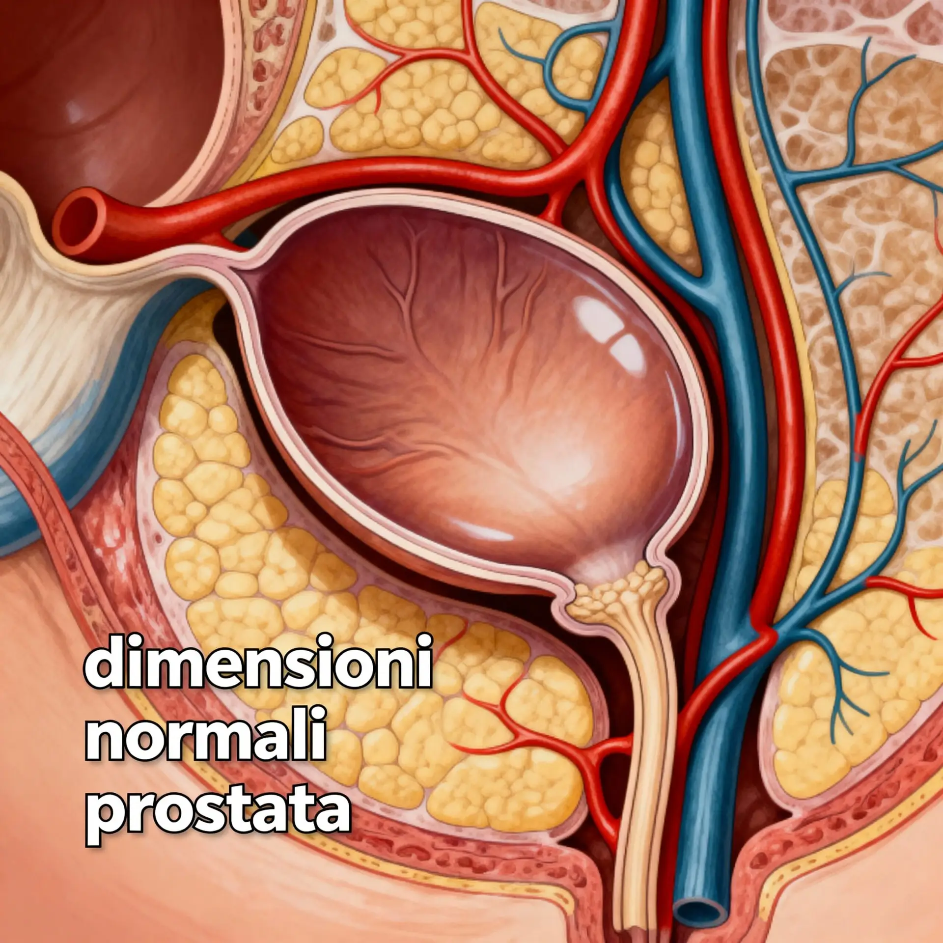 Immagine illustrativa sulla prostata - salute della prostata