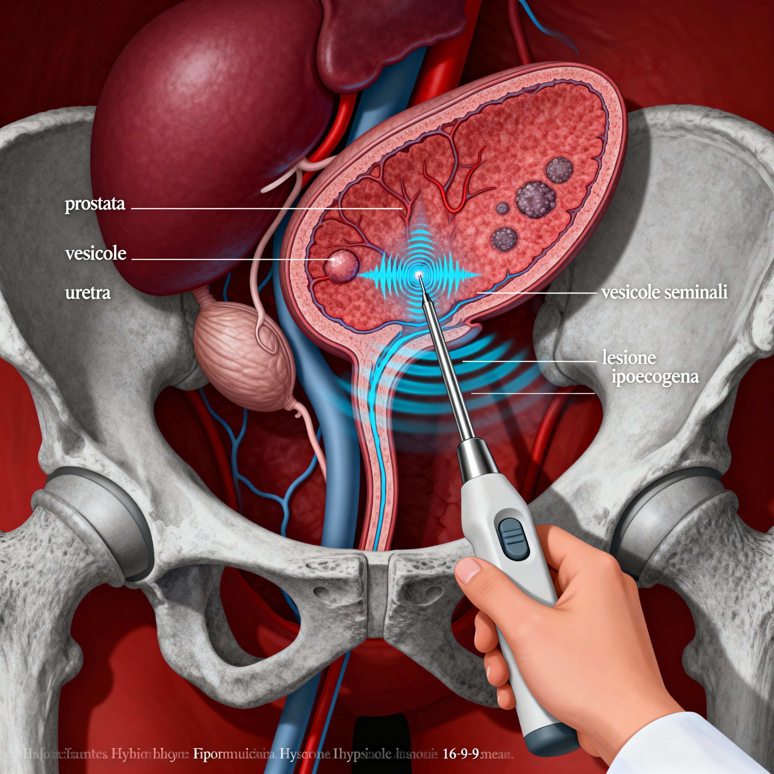 Immagine illustrativa sulla prostata - salute della prostata