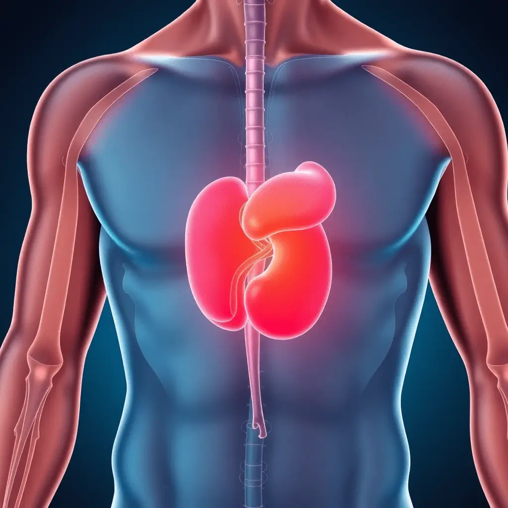Immagine illustrativa sulla prostata - salute della prostata