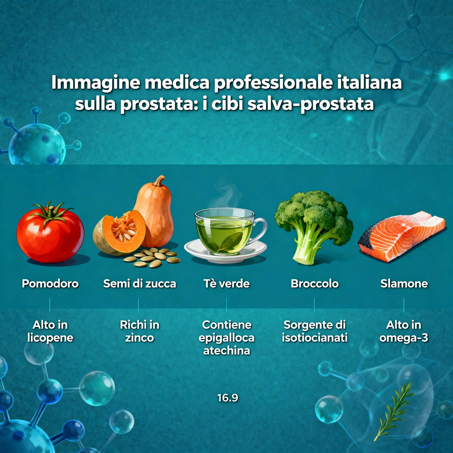 Immagine illustrativa sulla prostata - salute della prostata