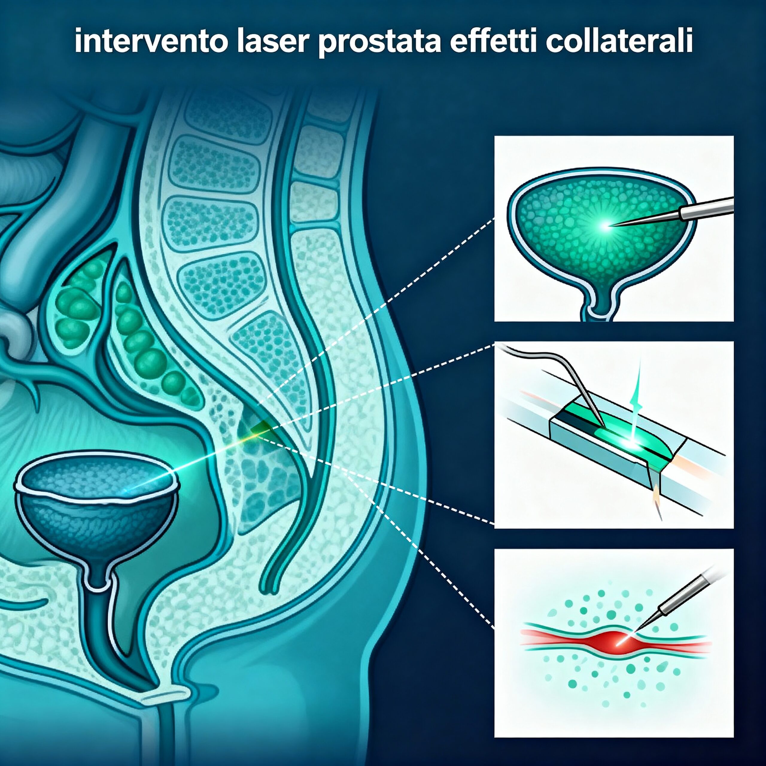 Immagine illustrativa sulla prostata - salute della prostata