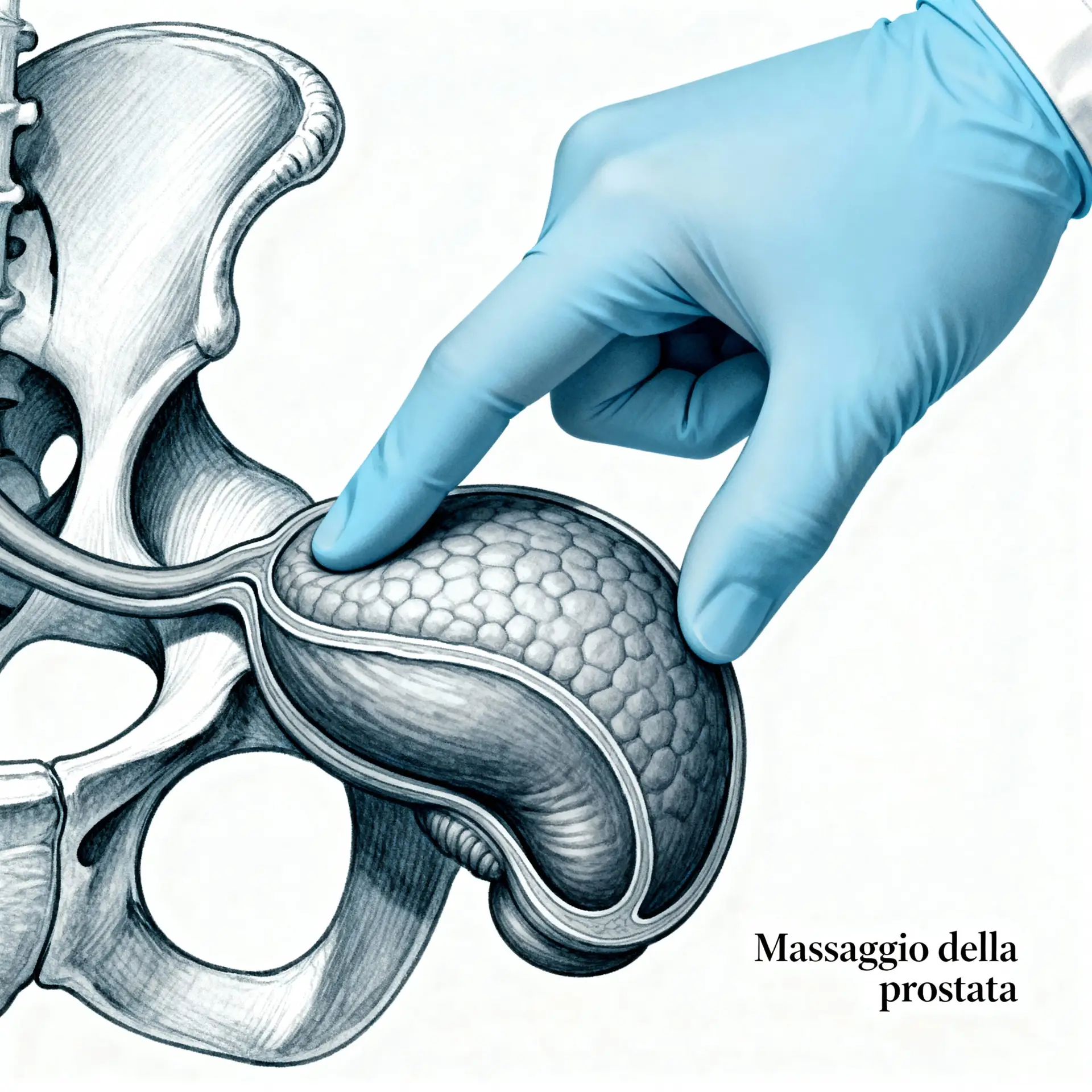 Immagine illustrativa sulla prostata - salute della prostata