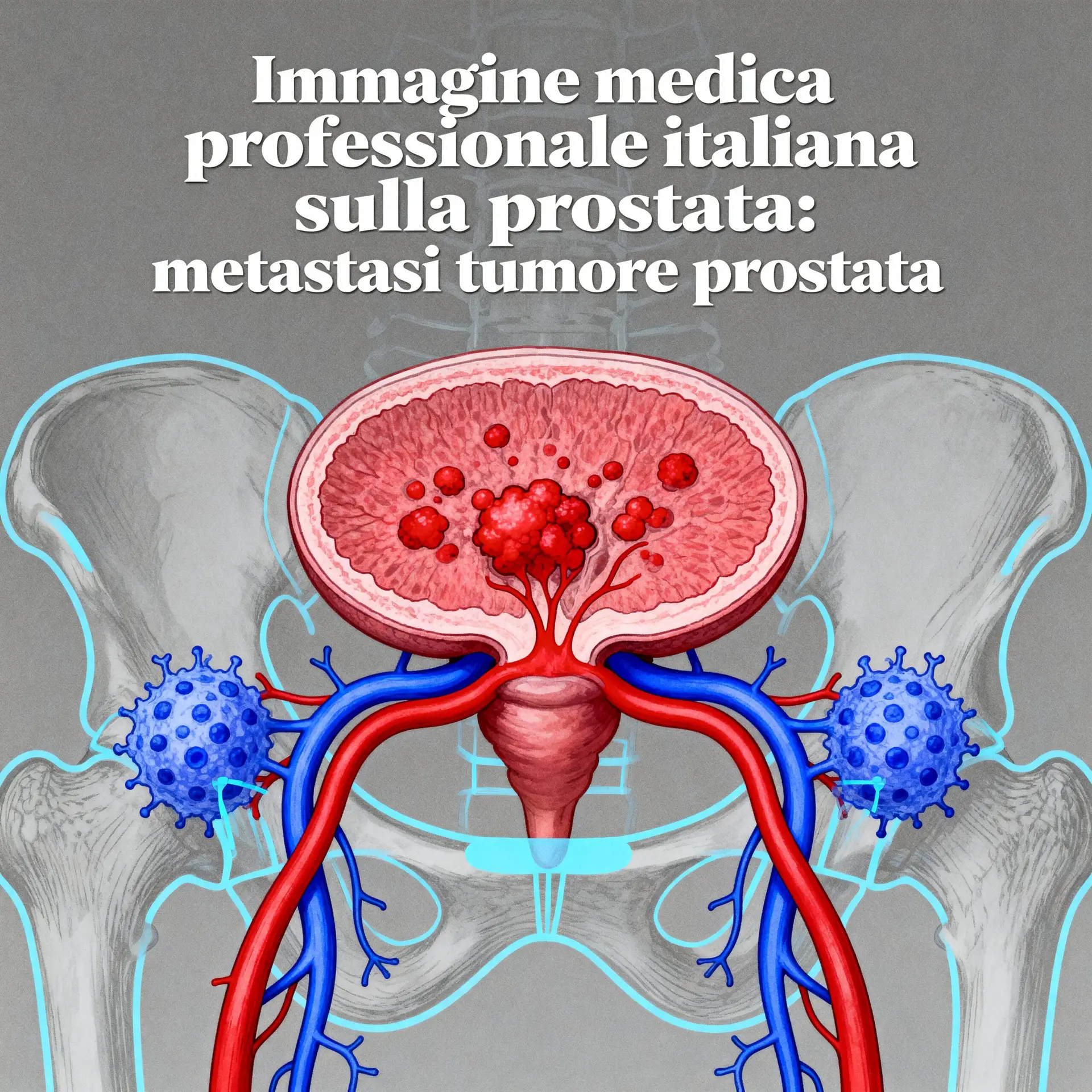 Immagine illustrativa sulla prostata - salute della prostata