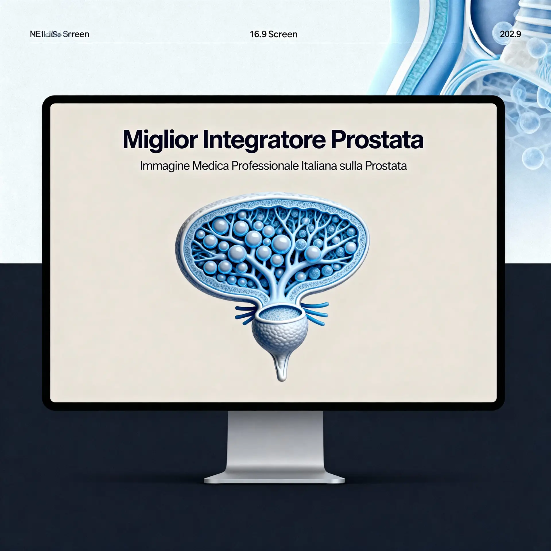 Immagine illustrativa sulla prostata - salute della prostata