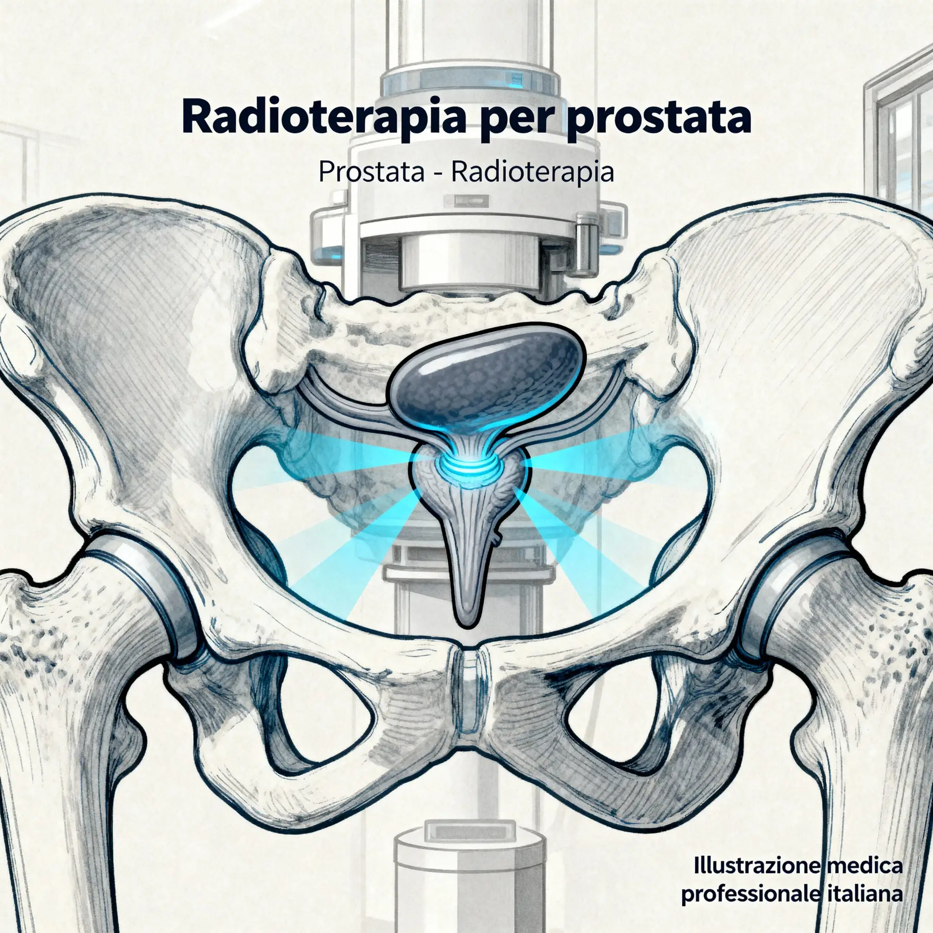 Immagine illustrativa sulla prostata - salute della prostata