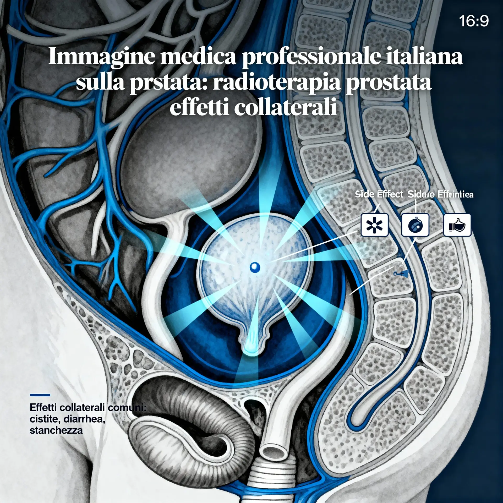 Immagine illustrativa sulla prostata - salute della prostata