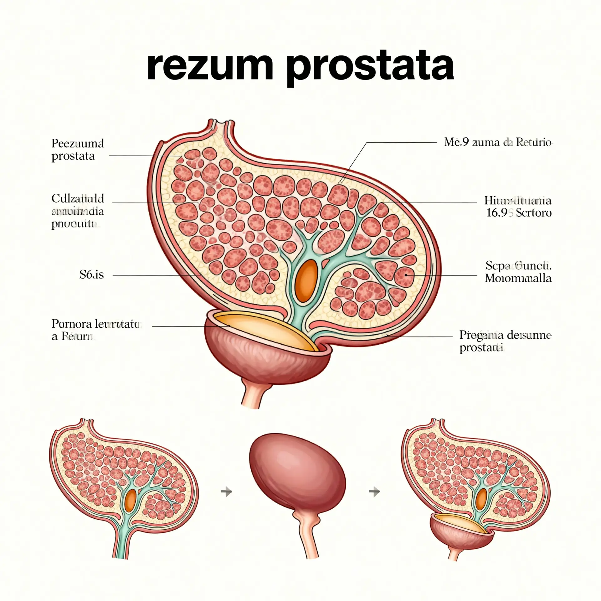 Immagine illustrativa sulla prostata - salute della prostata