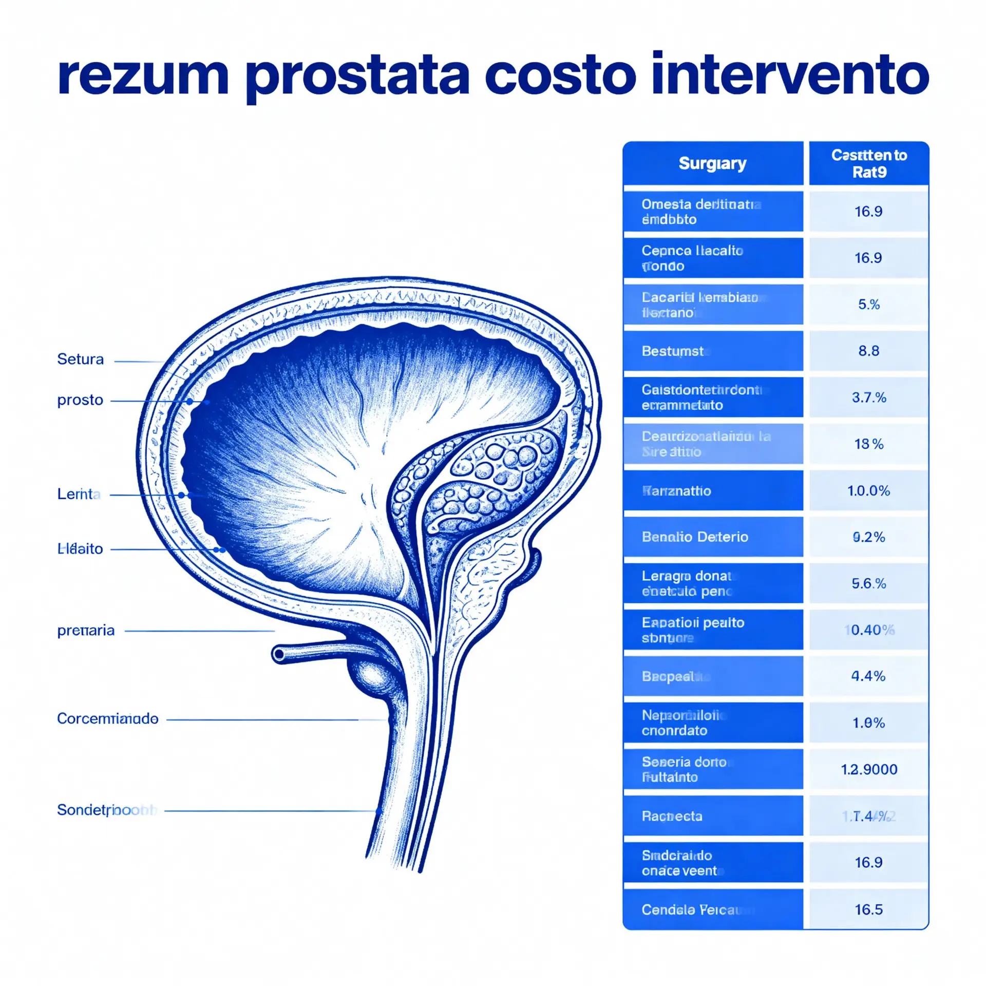 Immagine illustrativa sulla prostata - salute della prostata