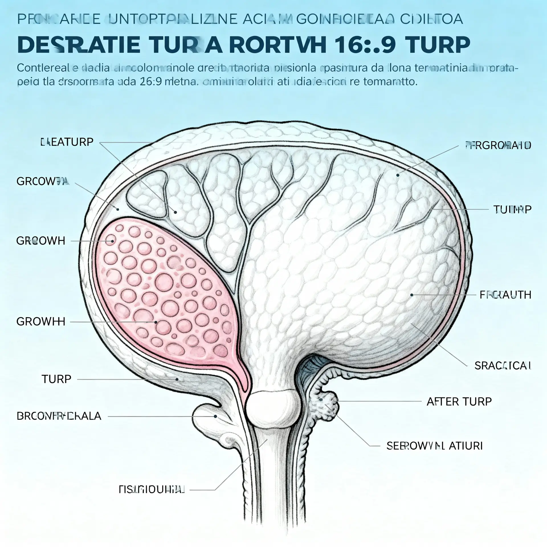 Immagine illustrativa sulla prostata - salute della prostata