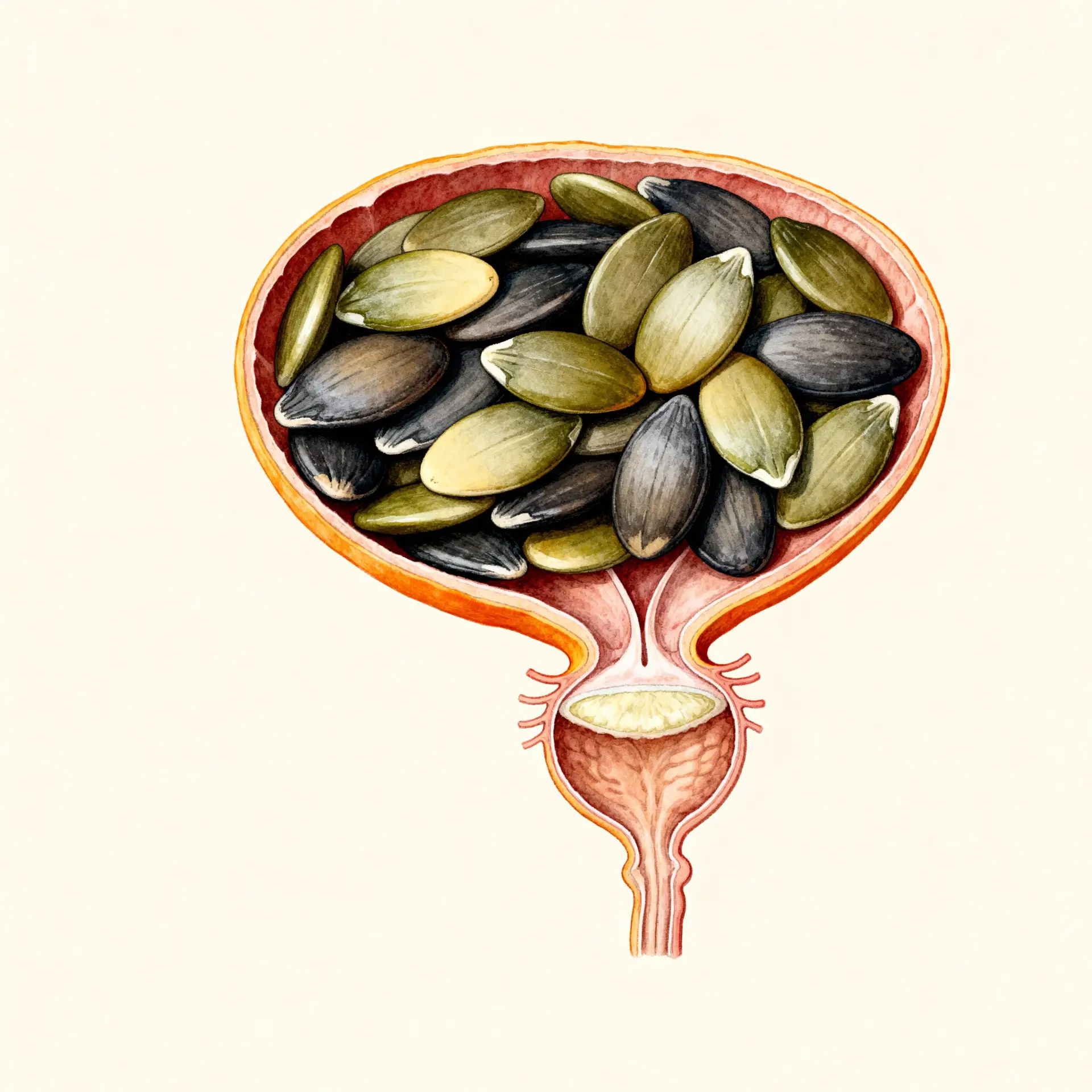 Immagine illustrativa sulla prostata - salute della prostata