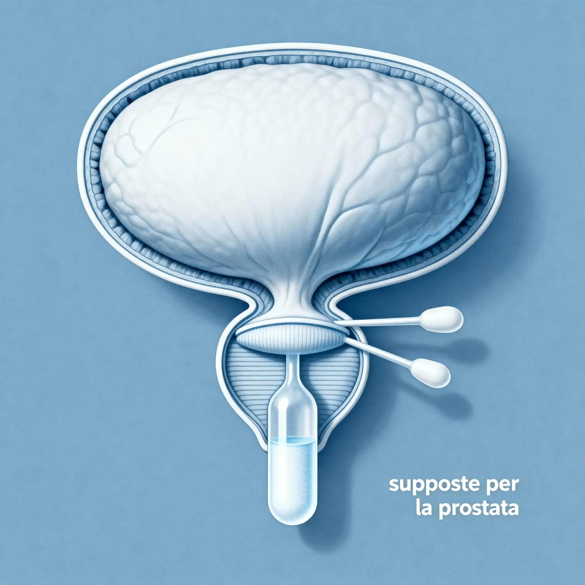 Immagine illustrativa sulla prostata - salute della prostata