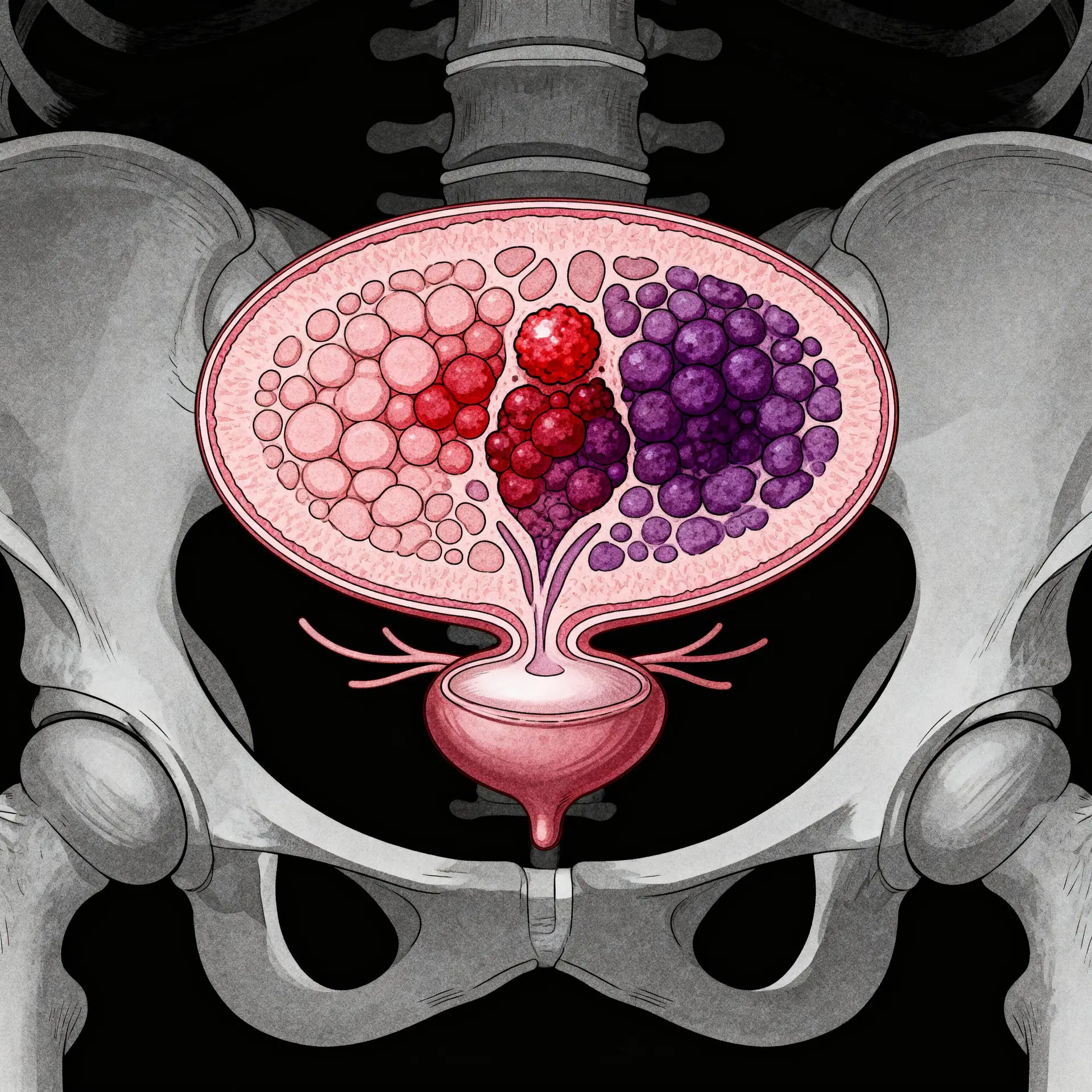 Immagine illustrativa sulla prostata - salute della prostata