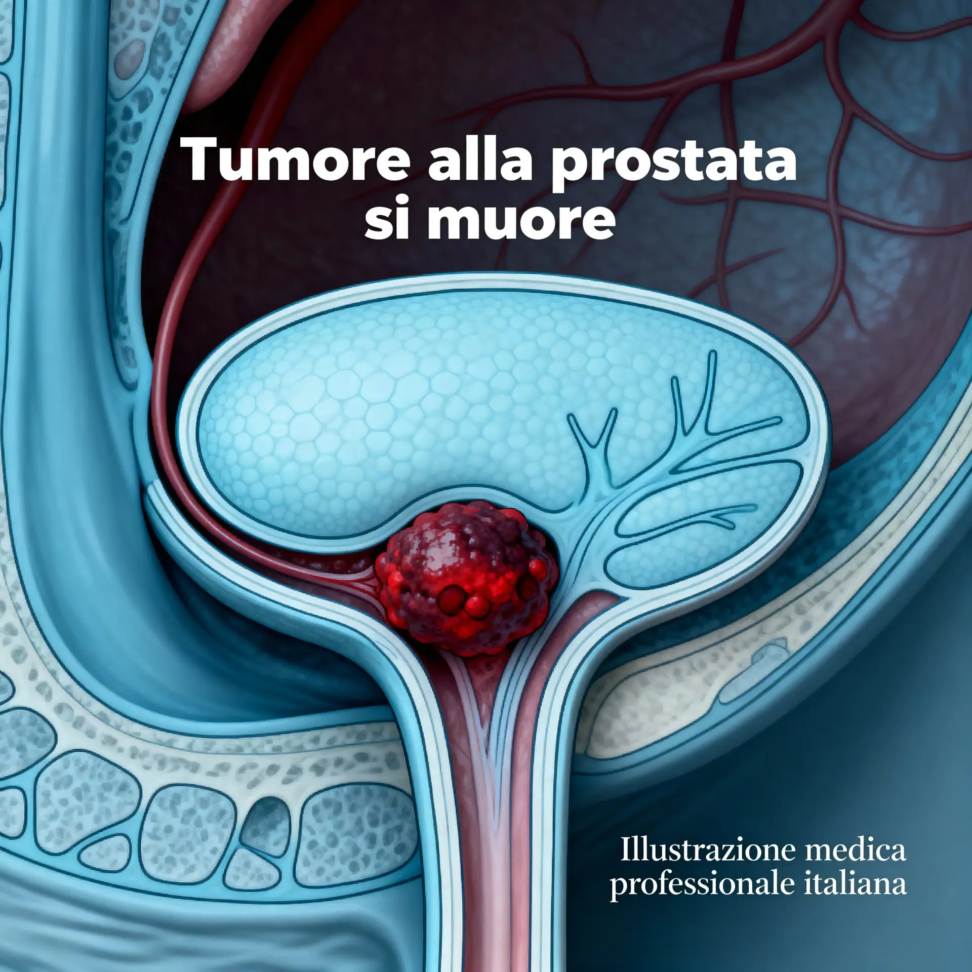 Immagine illustrativa sulla prostata - salute della prostata