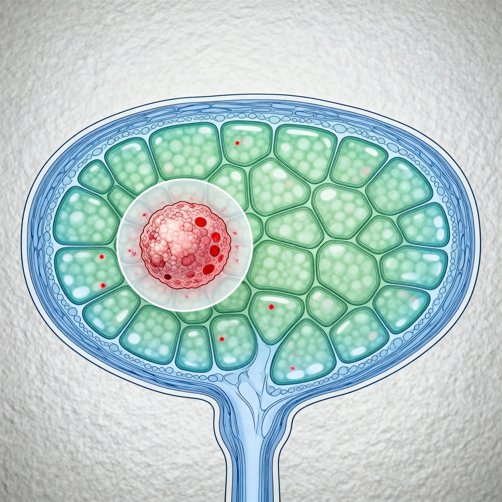 Immagine illustrativa sulla prostata - salute della prostata