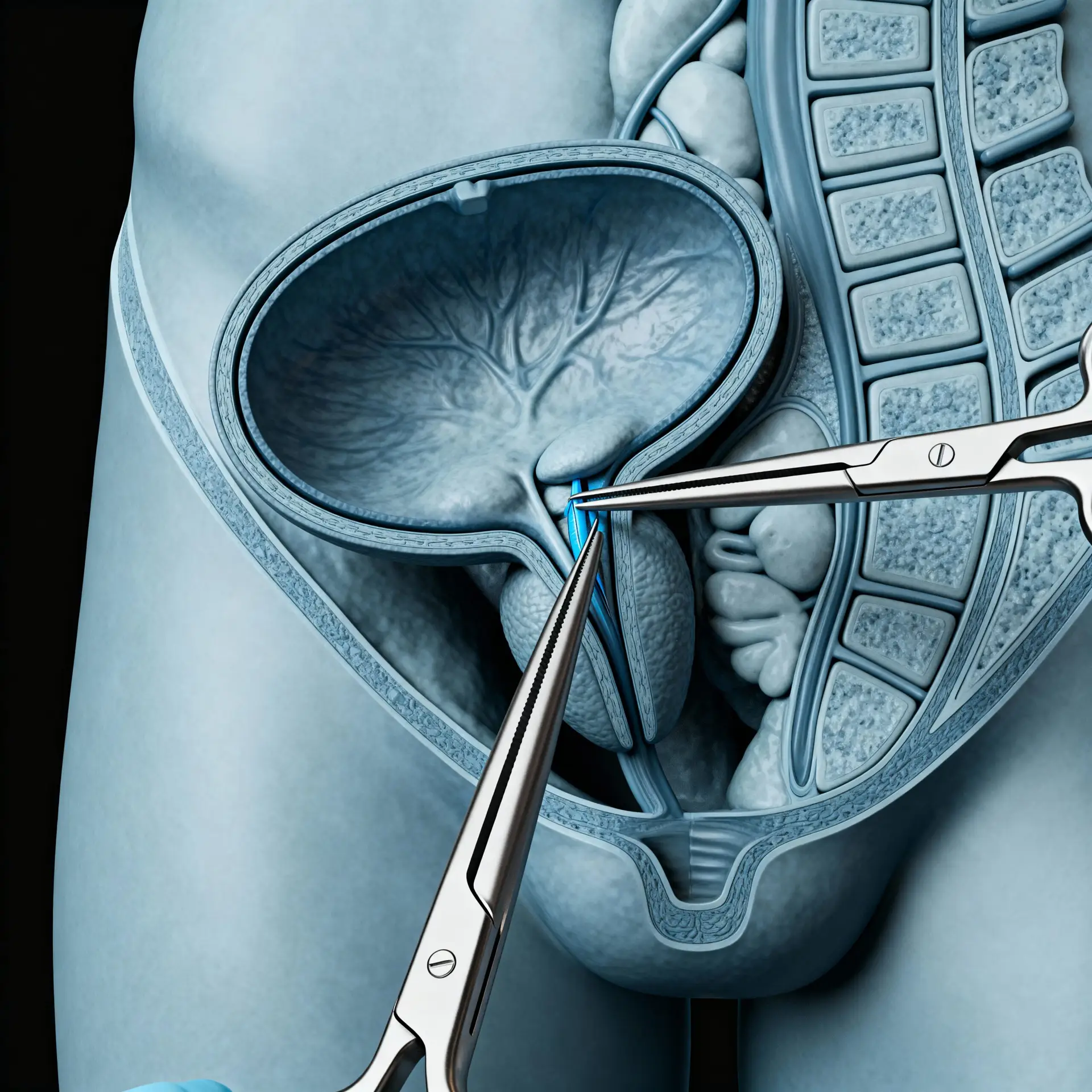 Immagine illustrativa sulla prostata - salute della prostata