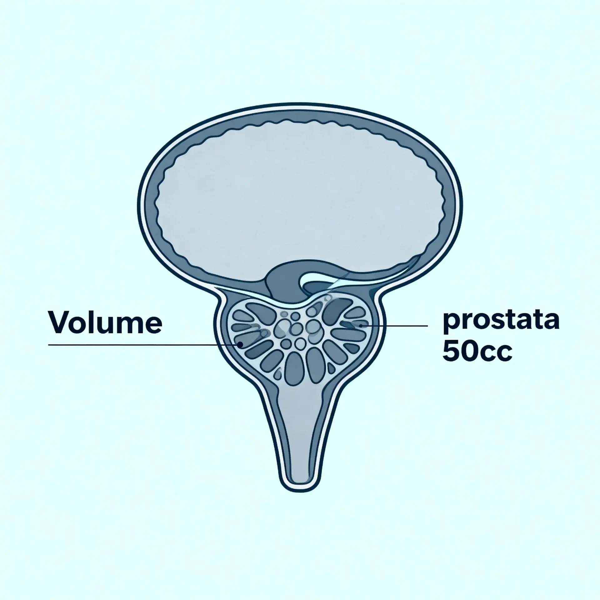 Immagine illustrativa sulla prostata - salute della prostata